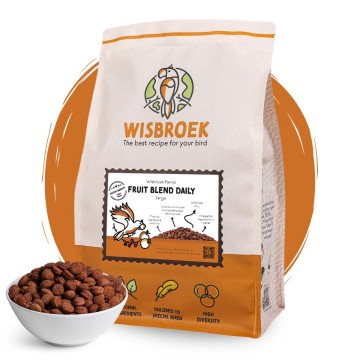 Wisbroek parrot fruit blend daily large 3kg